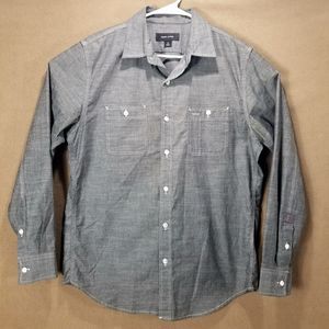 Adam Levine Button Down Shirt Men's Casual long sleeve collared Size M